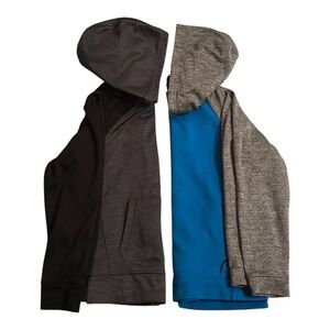 2pair Of Black and Blue Hoodies/ Size Medium